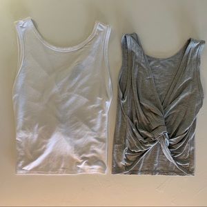 Two reversible tops